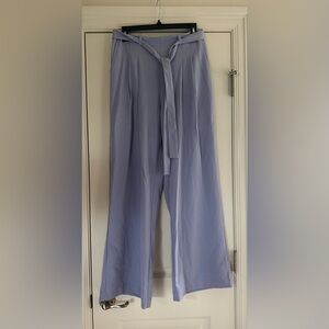 Skies Are Blue Lavender Paperbag Pants